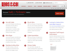 Tablet Screenshot of loosco.com